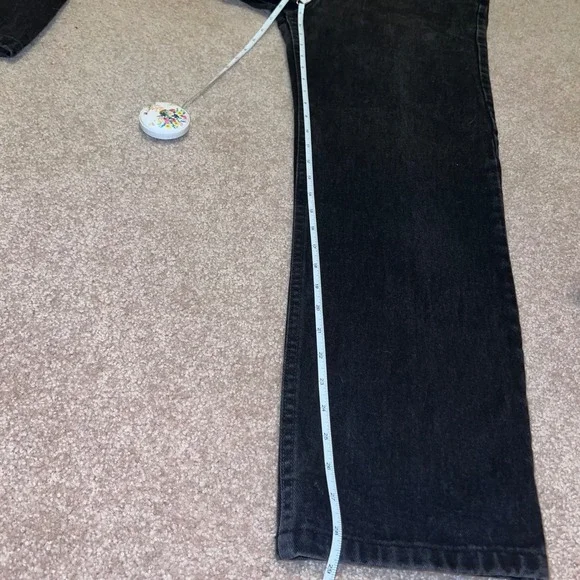 VTG Cruel Girl Slim Fit 15L Black Acid Wash, Y2K, High rise mom jeans 29" inseam - Picture 6 of 6